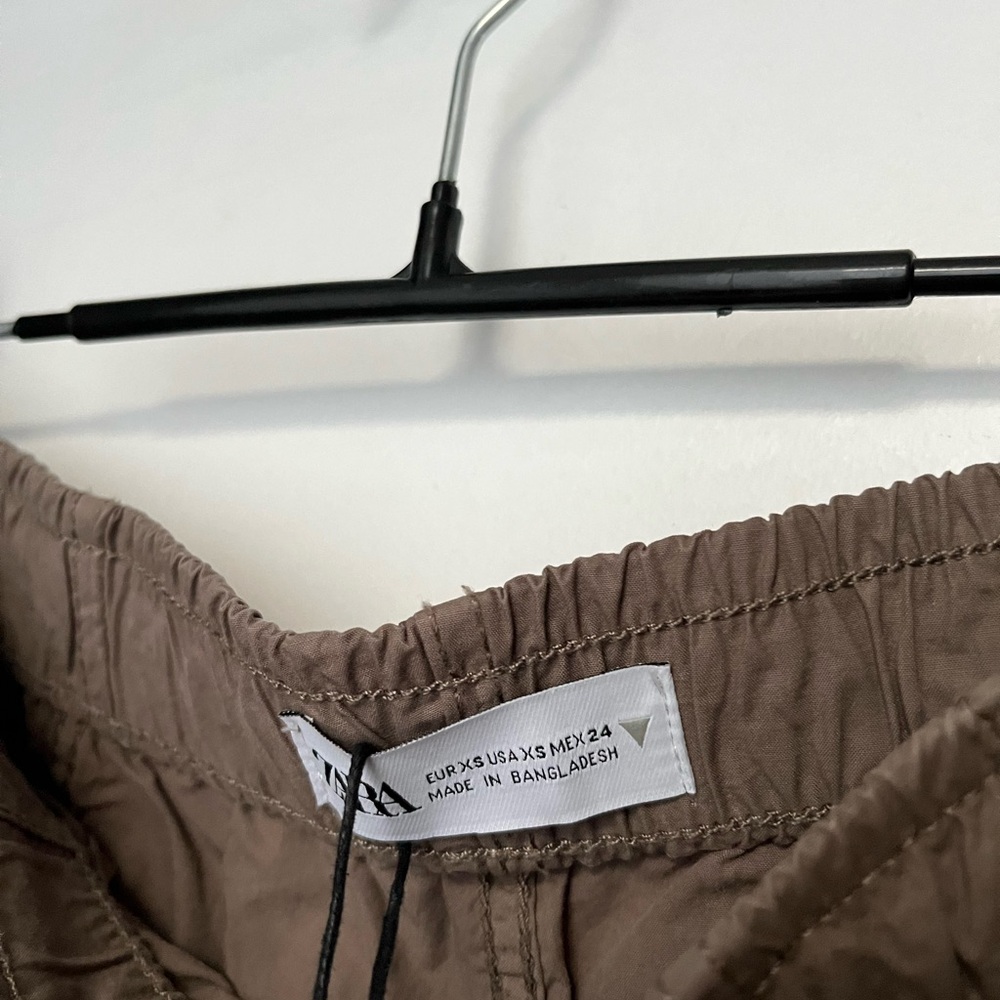 Zara Parachute Trousers Pants Women’s Size XS NWT NEW 5520/207/505 - Picture 5 of 7